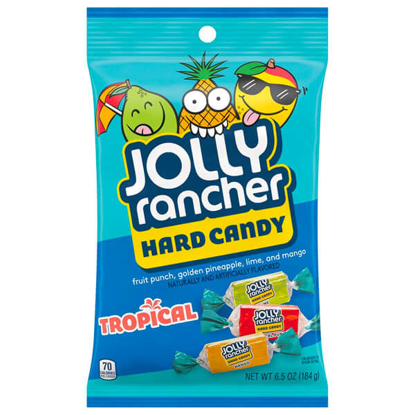 Jolly Rancher hårdt slik Frugt punch, ananas, lime og mango