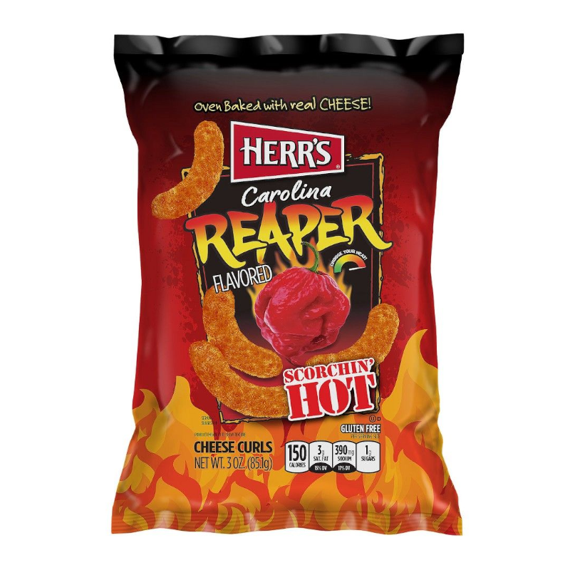 Herr's Carolina Reaper 184g extra hot