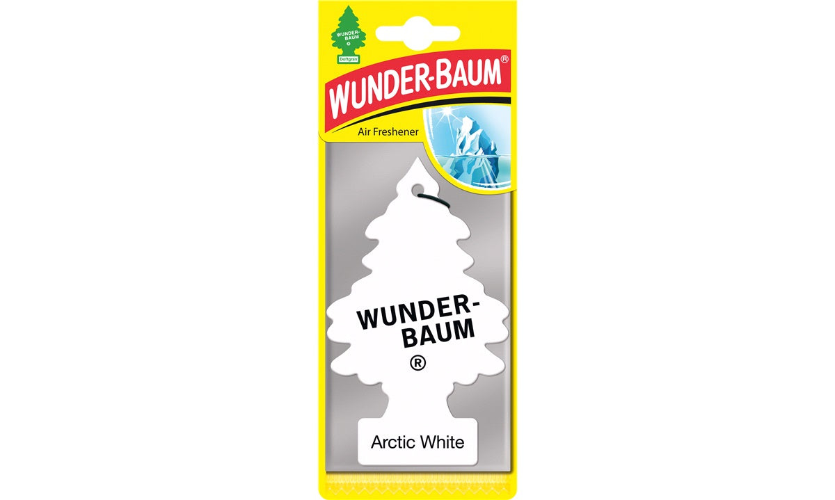 Wunderbaum Arctic White til bilen