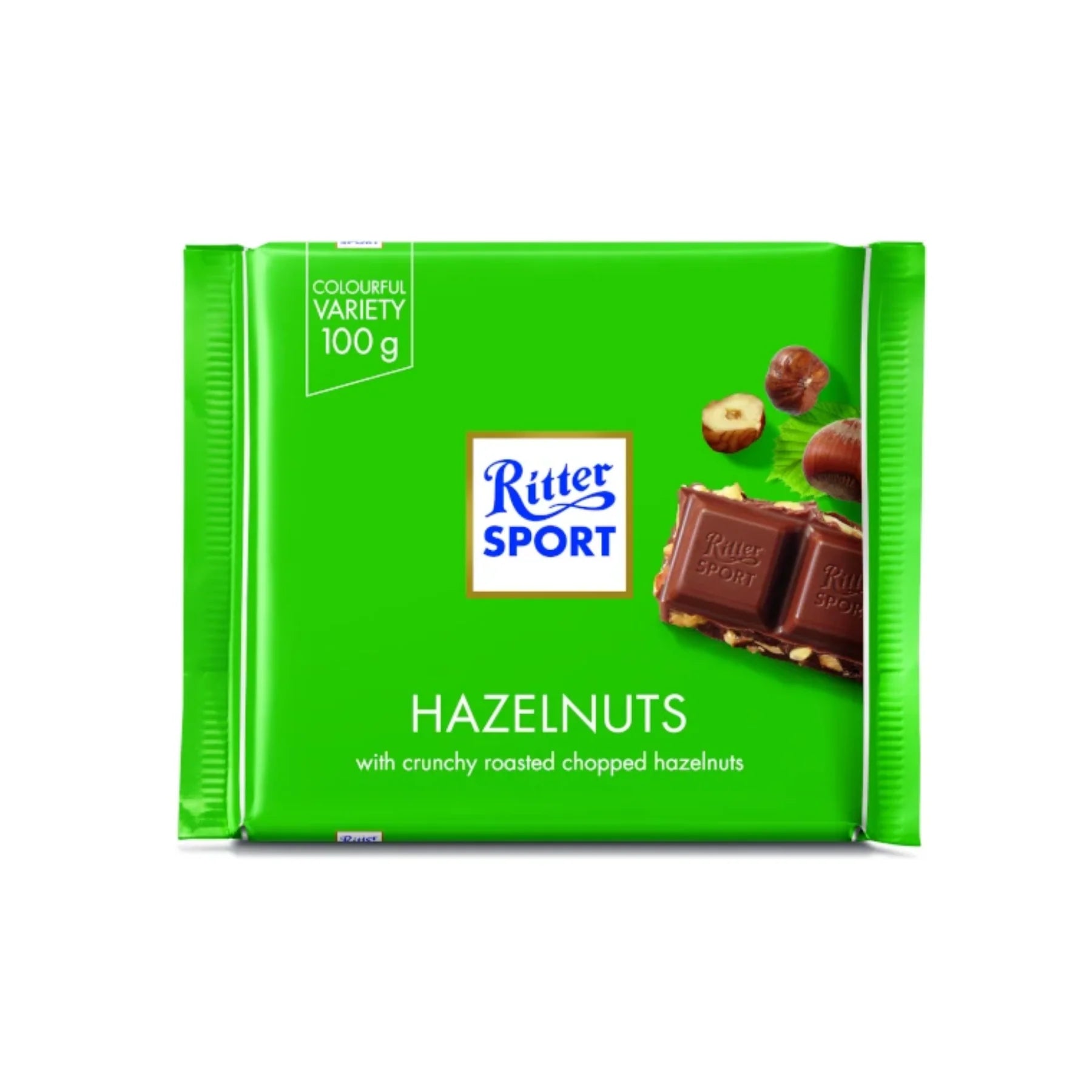 Rittersport Hasselnødder 100g