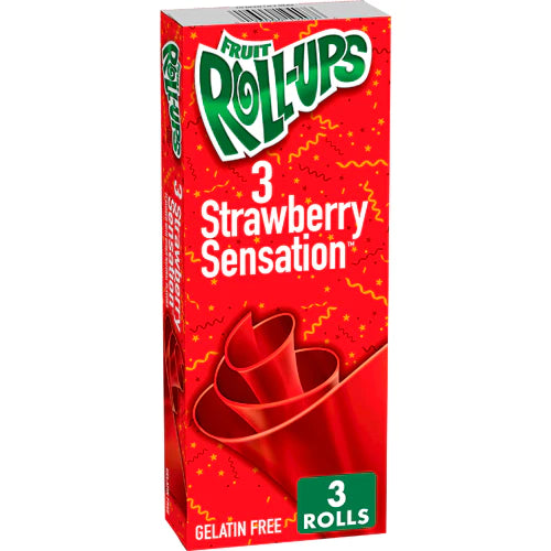 Fruit Roll-Ups - Strawberry Sensation
