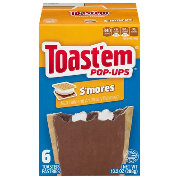 Toast’em pop ups s’mores