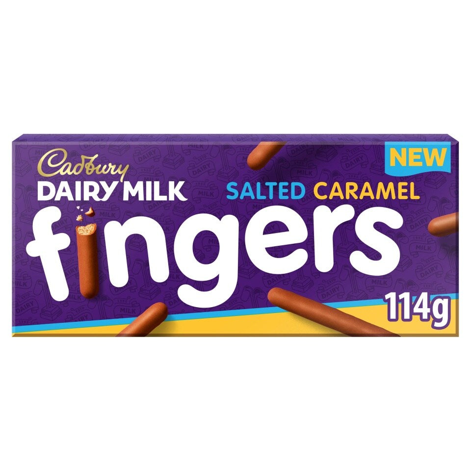 Cadbury fingers Salted caramel