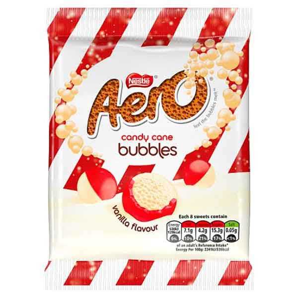 Aero Candy Cane Bubbles Vanilla