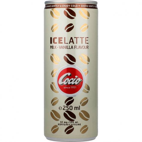 Cocio Ice Latte Milk - Vanilla Flavour 250ml