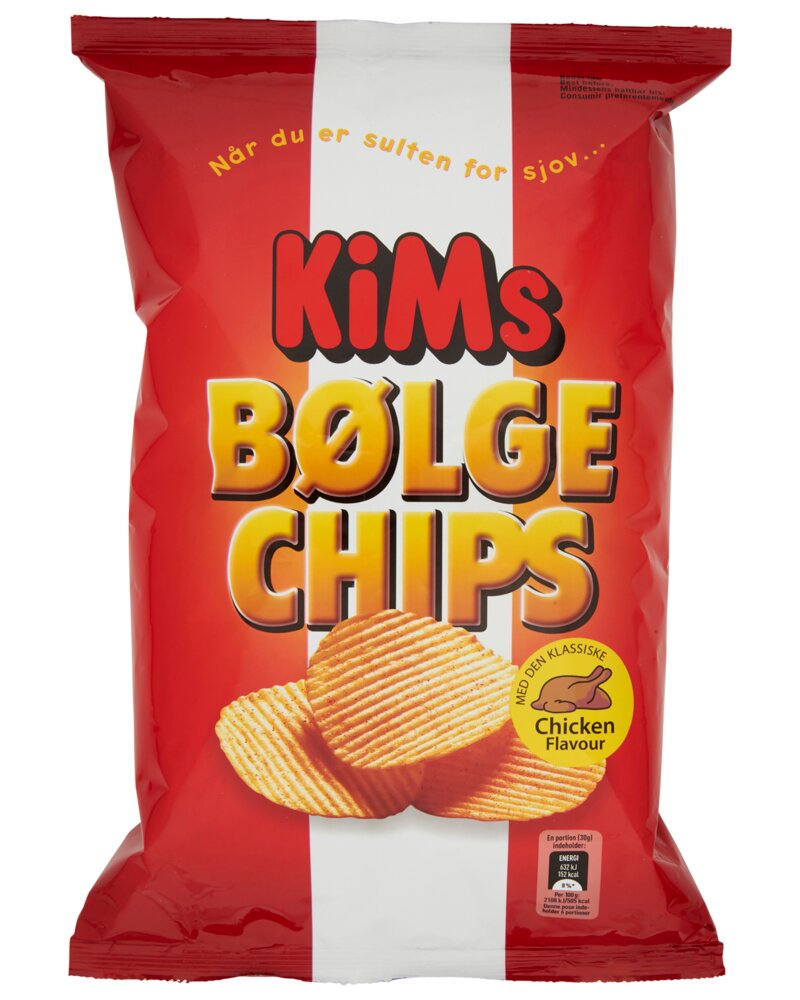 Kims Bølge chips 170g