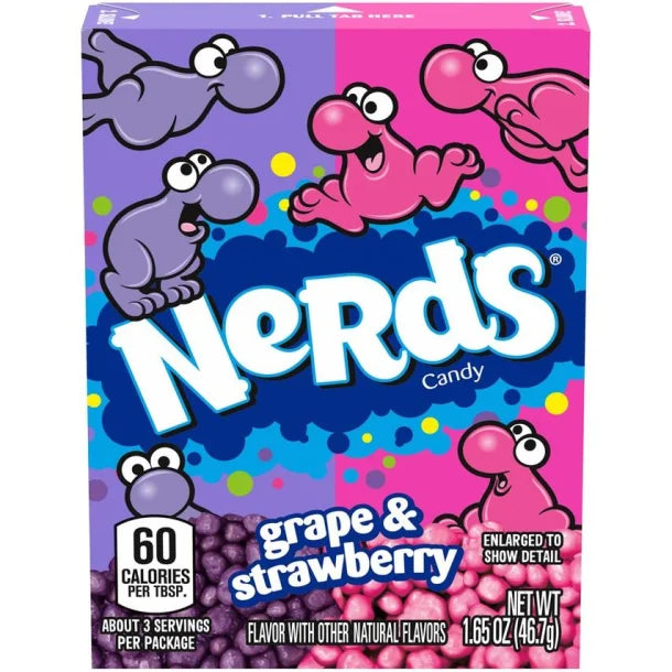 Nerds - Grape & strawberry 46g