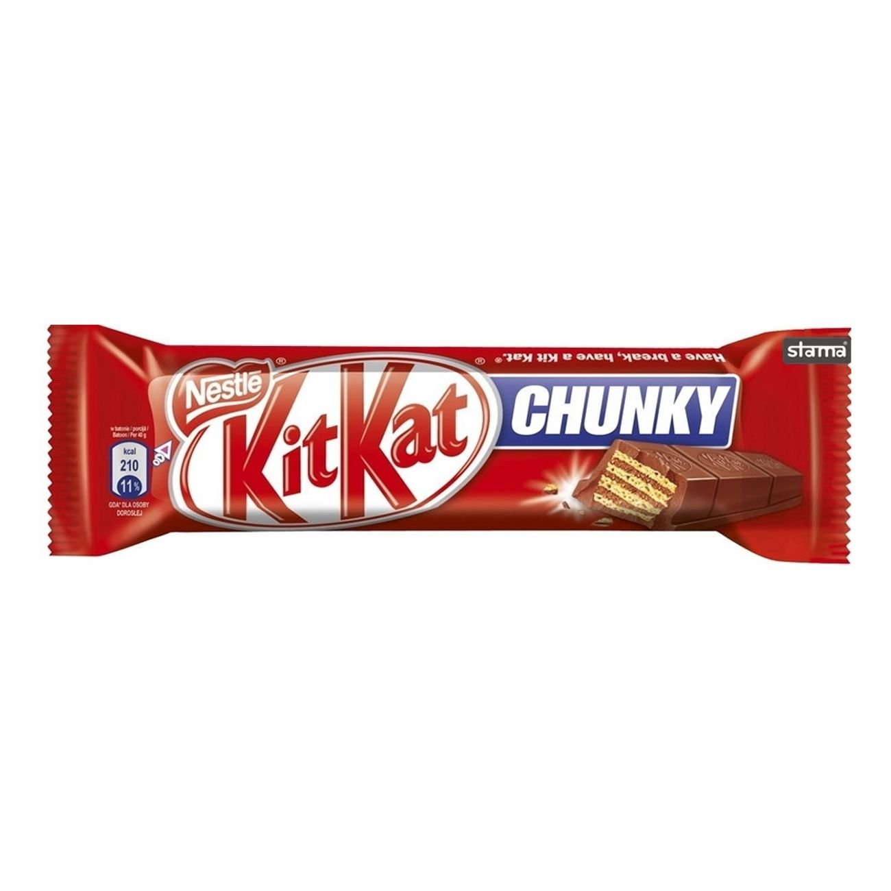 Kitkat chunky 40g sustainably coco